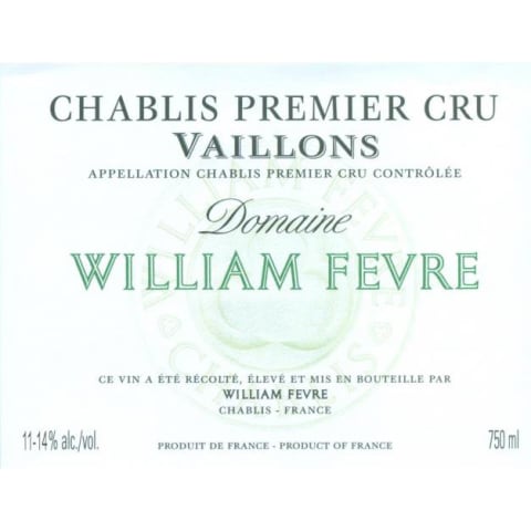 2020 Domaine Fevre Chablis Vaillons