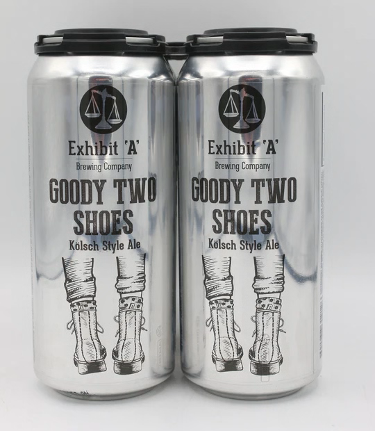 Exhibit A Brewing - Goody Two Shoes Kolsch 4pk