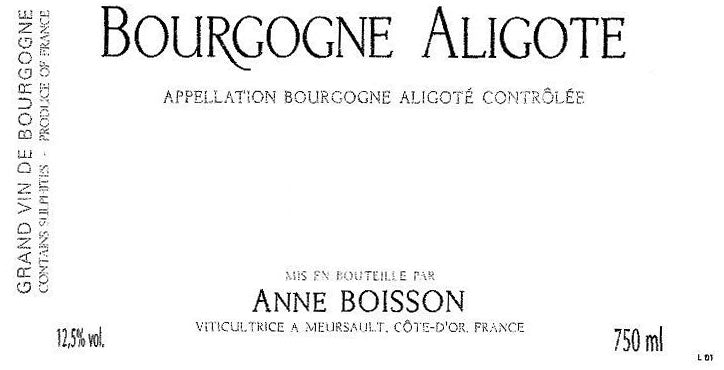 2020 Anne Boisson - Bourgogne Aligote