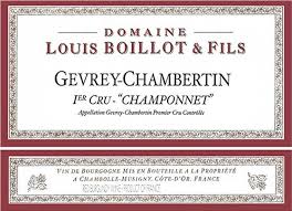2019 Louis Boillot - Gevrey Chambertin Champonnets