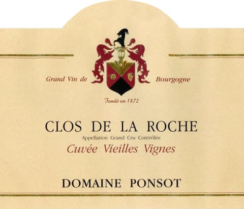 2019 Domaine Ponsot - Clos de la Roche Cuvee V.V.