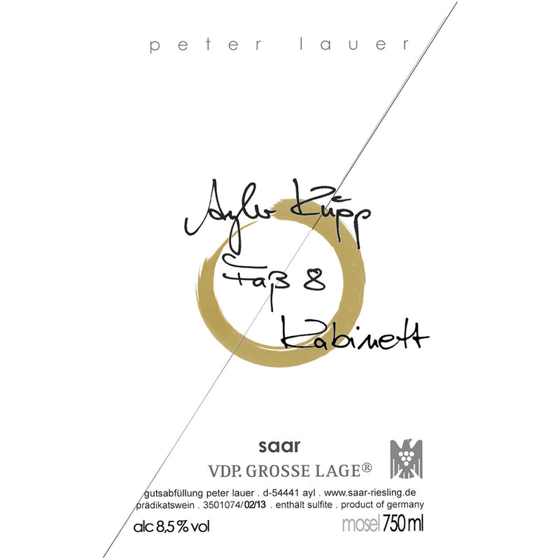 2021 Lauer, Peter - Ayler Kupp Riesling Fass 8 Kabinett