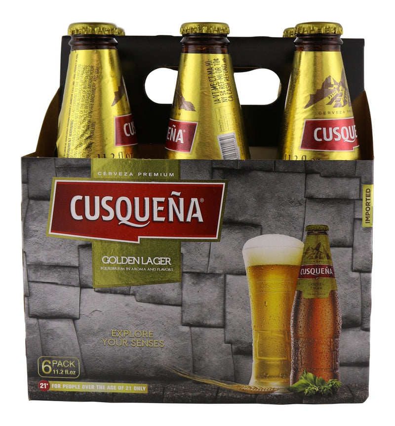 Cusquena Golden Lager 6pk bottle