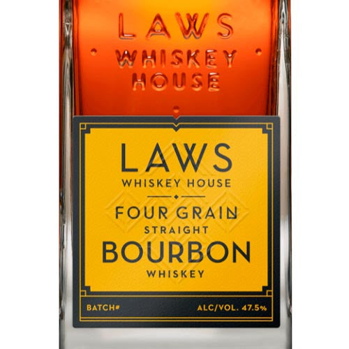 Laws Four Grain Straight Bourbon Whiskey 750ml