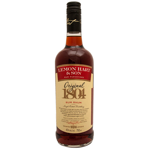 Lemon Hart 1804 Original Rum 750ml