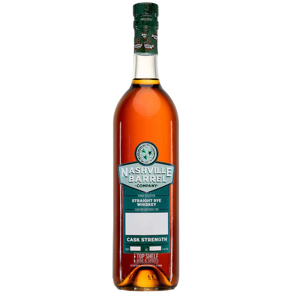 Nashville Barrel Small Batch Rye Whiskey 750ml