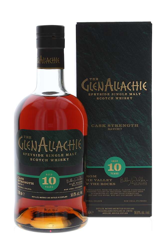 Glenallachie 10 yr Cask Strength Batch 7 Whiskey 750ml