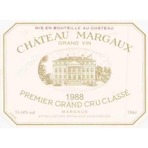 1988 Chateau Margaux Margaux