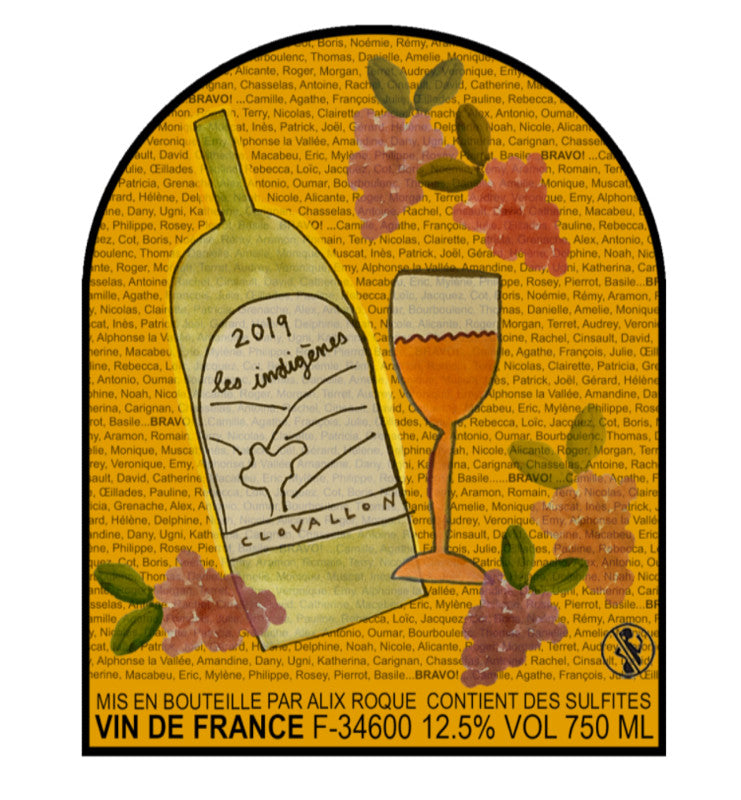 2019 Domaine Clovallon -  IGP Pays d'Herault Les Indigenes