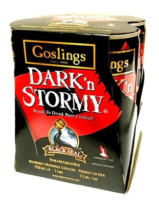 Goslings Dark & Stormy RTD Cocktail 4pk