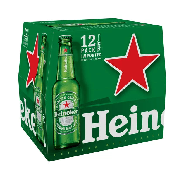 Heineken - Lager Bottles 12pk