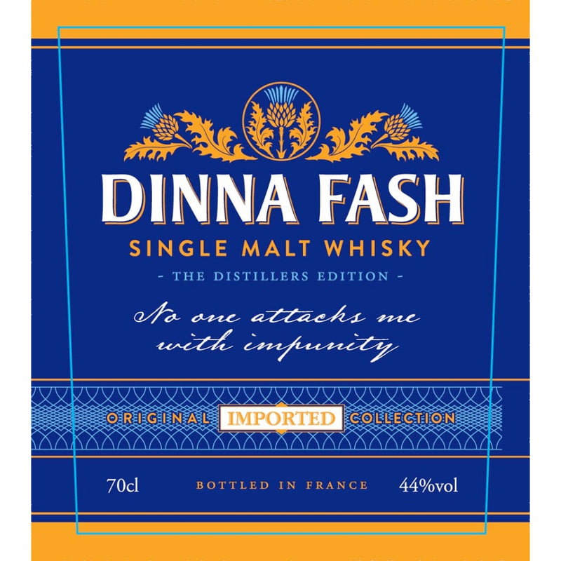 Dinna Fash Single Malt Whiskey 700ml