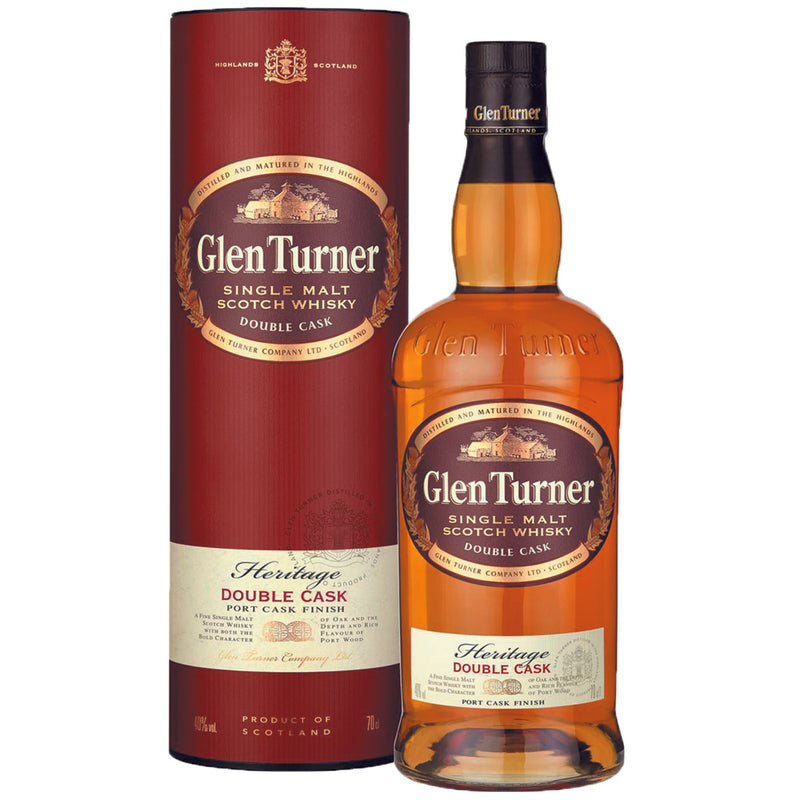 Glen Turner Heritage Double Cask Port Finish Single Malt Whiskey 700ml