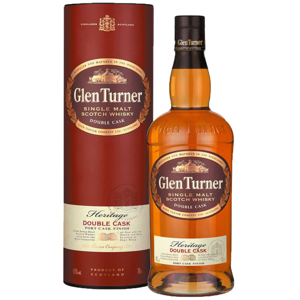 Glen Turner Heritage Double Cask Port Finish Single Malt Whiskey