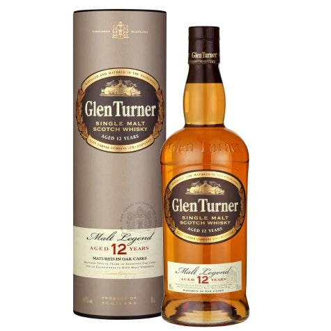 Glen Turner 12 yr Master Reserve Matured In Oak Cask Whiskey 700ml