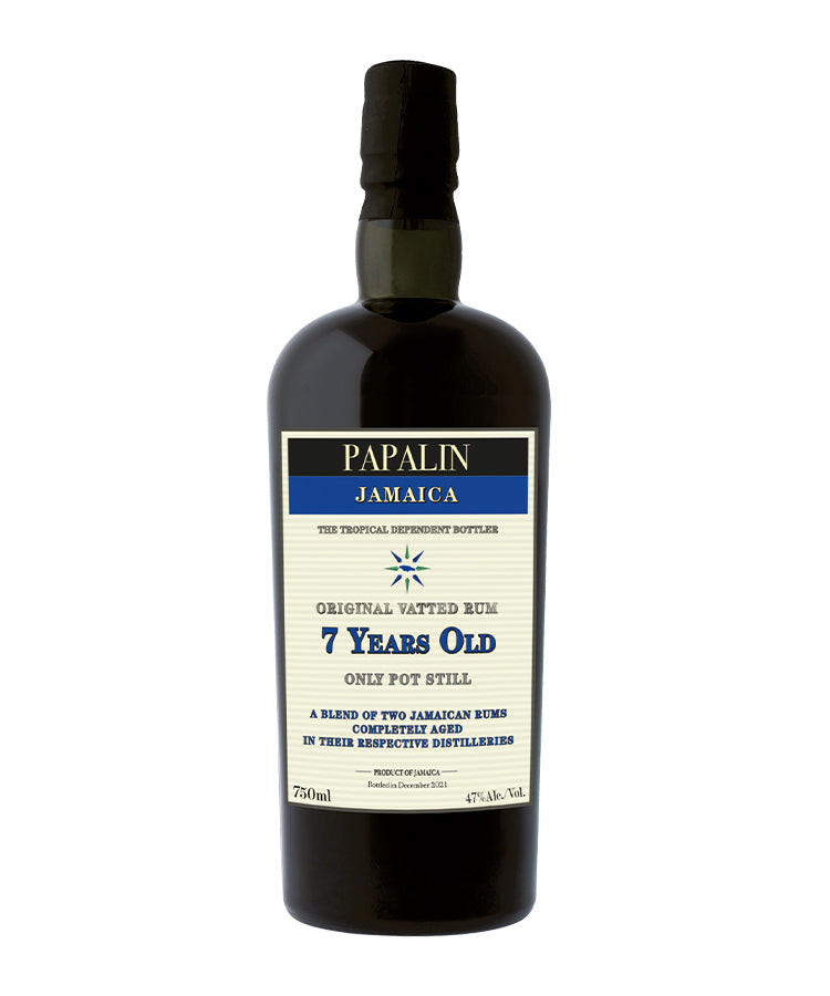 Papalin Jamaica 7 yr  Only Pot Still Rum 750ml