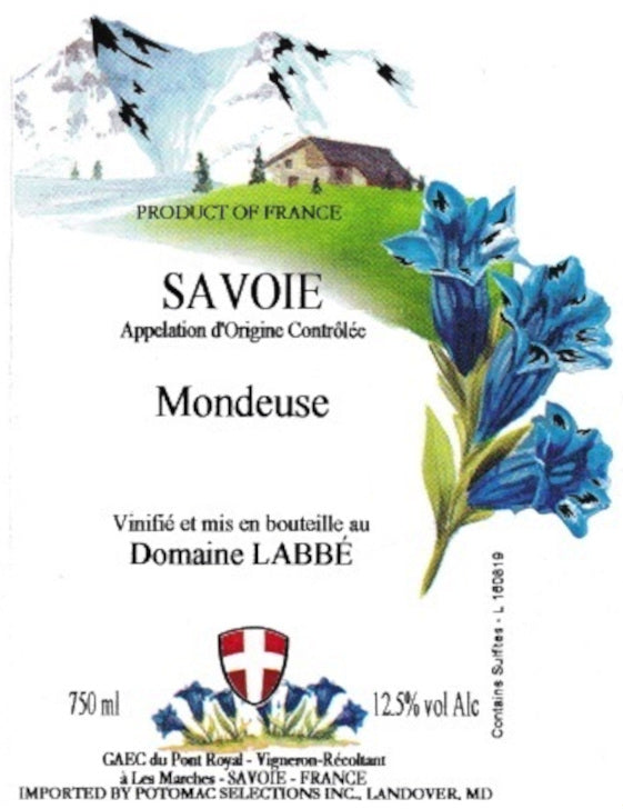 2018 Domaine Labbe - Mondeuse Savoie