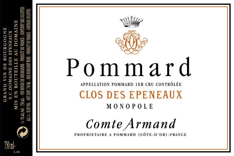 2020 Comte Armand - Pommard Clos des Epeneaux