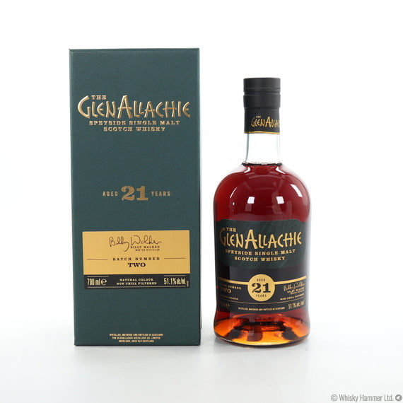 Glenallachie 21 yr Batch # 2 Single Malt Whiskey 700ml