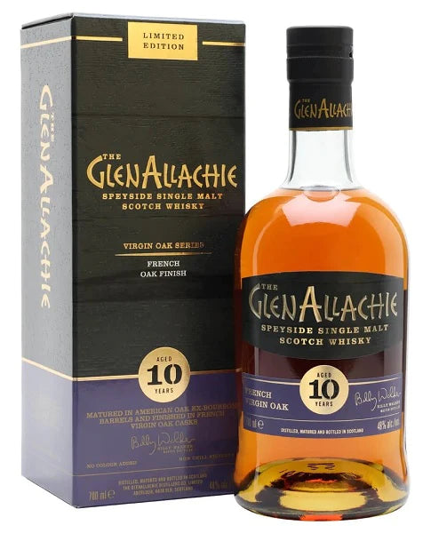 Glenallachie 10 yr French Virgin Oak Cask Whiskey 700ml