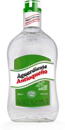 Antioqueno Aguardiente Green Sin Azucar Rum 750ml