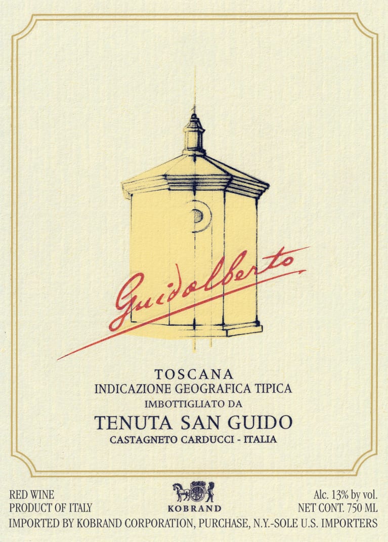 2020 Tenuta San Guido(Nicolo Incisa Rocchetta) - Toscana IGT Guidalberto Super Tuscan