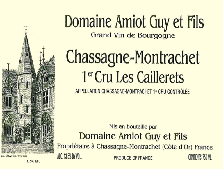 2020 Guy Amiot - Chassagne Montrachet Caillerets