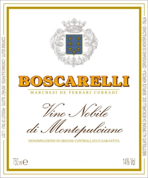 2018 Boscarelli - Vino Nobile di Montepulciano