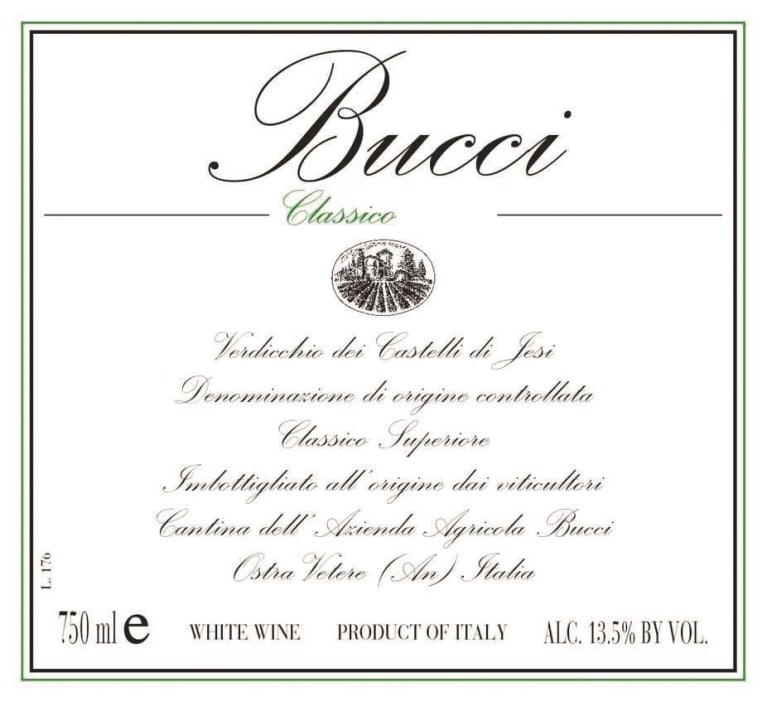 2020 Bucci - Verdicchio dei Castelli di Jesi DOC