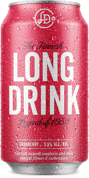 The Finnish Long Drink Cranberry 6pk