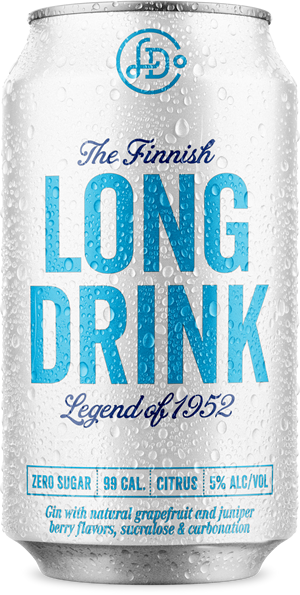The Finnish Long Drink Zero Sugar 6pk