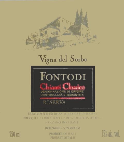 2019 Fontodi - Chianti Classico Riserva Vigna del Sorbo