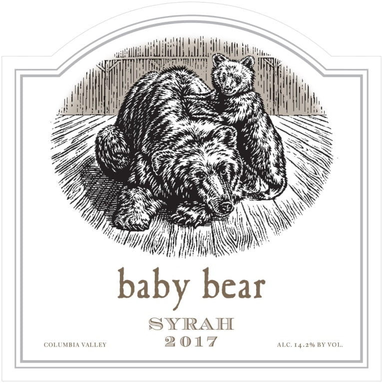2017 Pursued by Bear - Syrah Columbia Valley Baby Bear