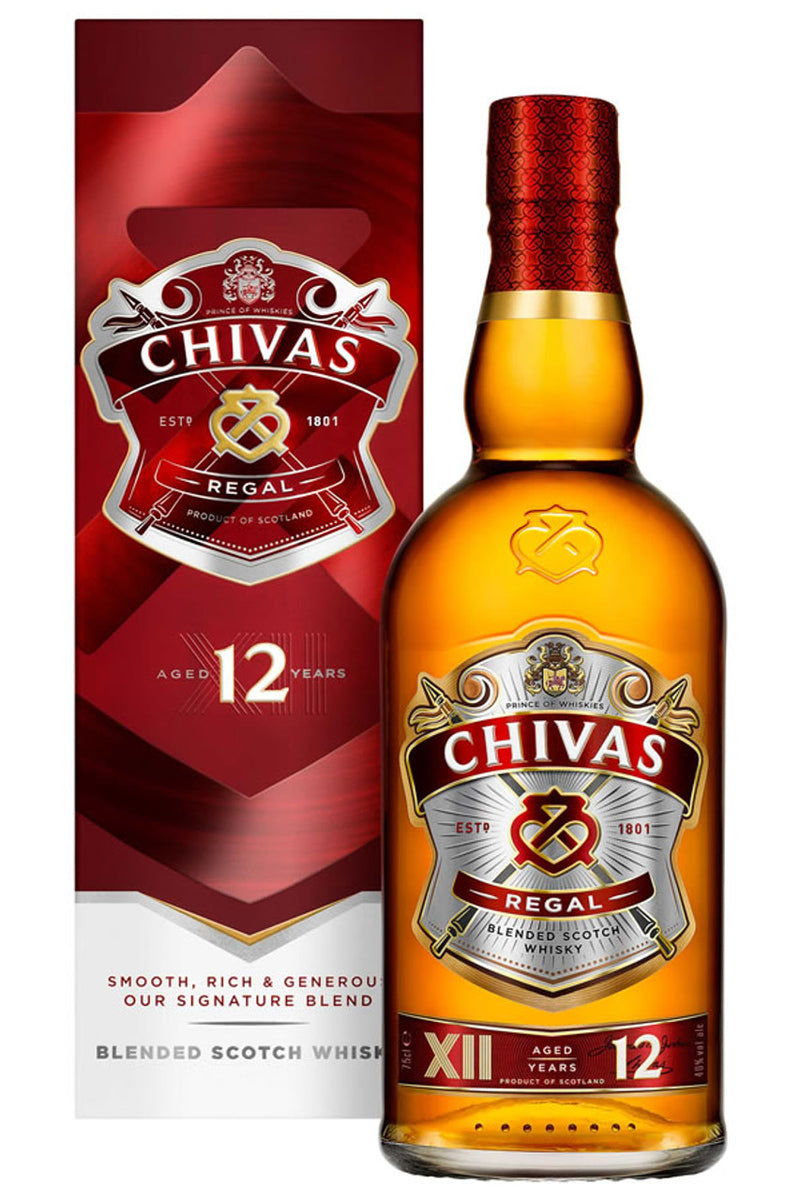 Chivas Regal 12 yr Whiskey 750ml