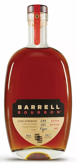 Barrell Bourbon Batch 33 5yr Cask Strength Whiskey 750ml