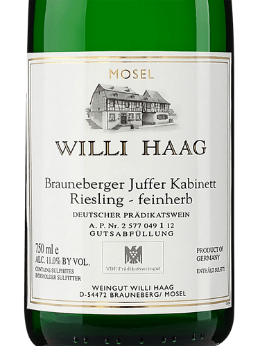 2021 Haag, Willi - Brauneberger Juffer Kabinett