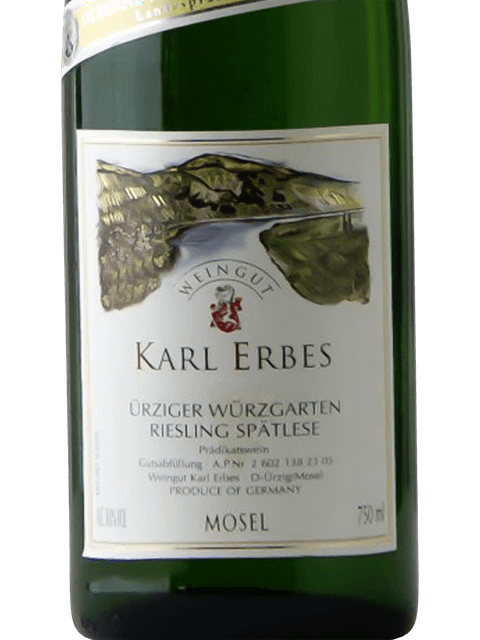 2021 Karl Erbes - Urziger Wurzgarten Spatlese