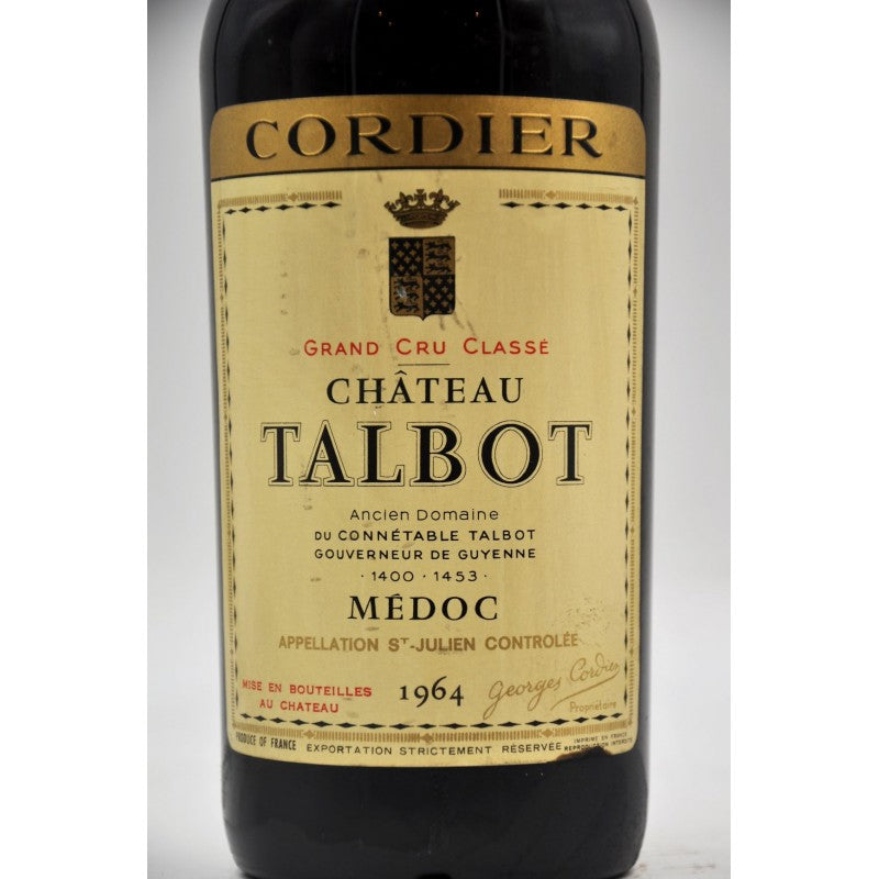 1964 Chateau Talbot - St. Julien Ex-Chateau release