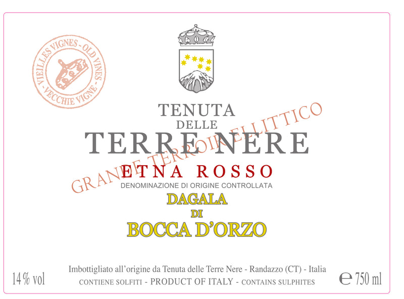 2020 Terre Nere - Etna Rosso Dagal di Bocca d'Orzo