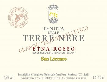 2020 Terre Nere - Etna Rosso San Lorenzo