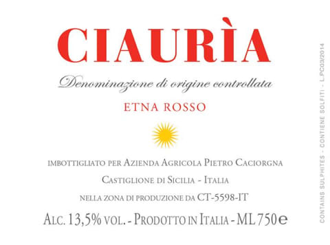 2021 Caciorgna - Etna Rosso Ciauria