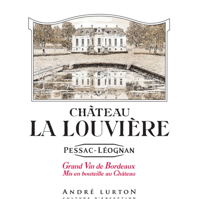 2019 Chateau La Louviere Blanc Pessac