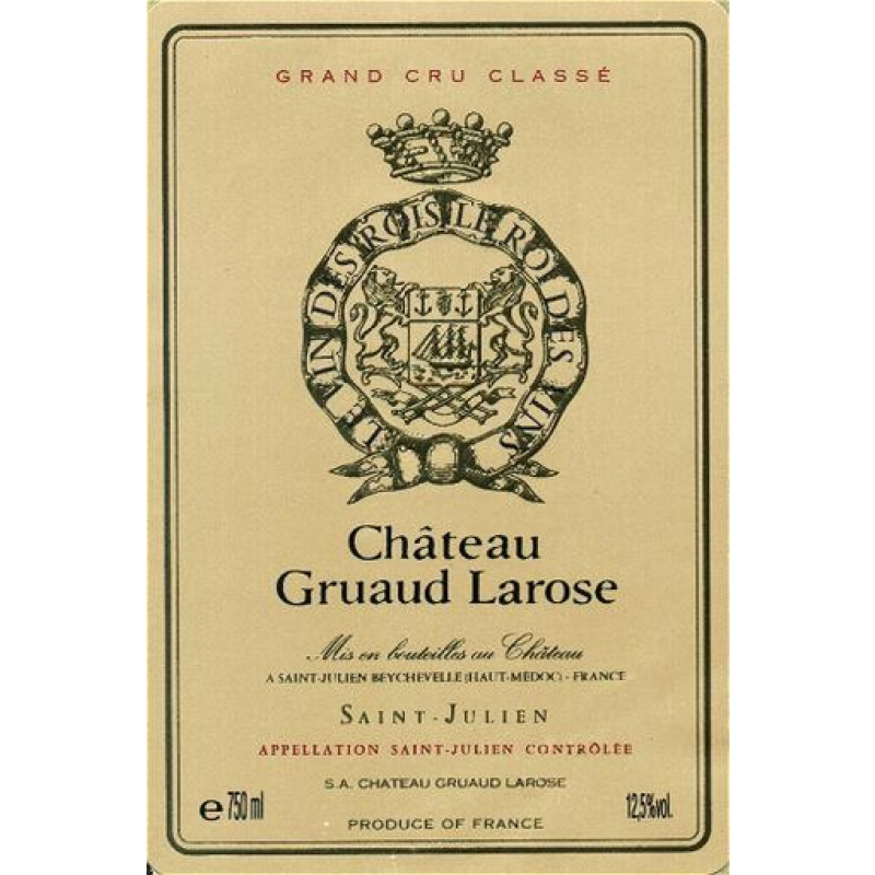 2001 Chateau Gruaud Larose St. Julien MAGS (1.5L)