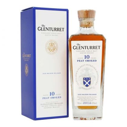 Glenturret 10 yr Peat Smoked Single Malt 2021 Whiskey 750ml
