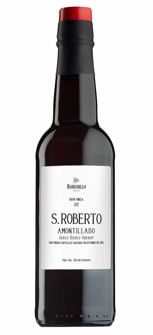 NV Barbadillo -  S. Roberto Amontillado Bota Unica HALF BOTTLE (375ml)