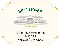 2019 Sepp Moser - Gruner Veltliner  Erste Lage Schnabel