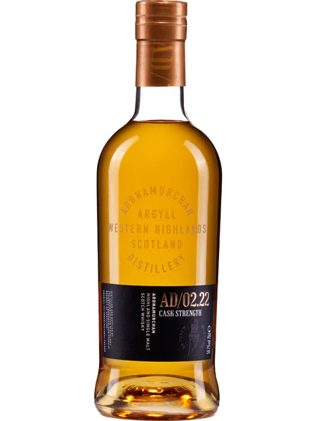 Ardnamurchan AD/ Cask Strength Highland Single Malt Whiskey 700ml
