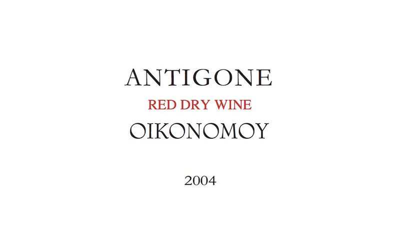 2004 Economou - Liatiko Sitia Antigone