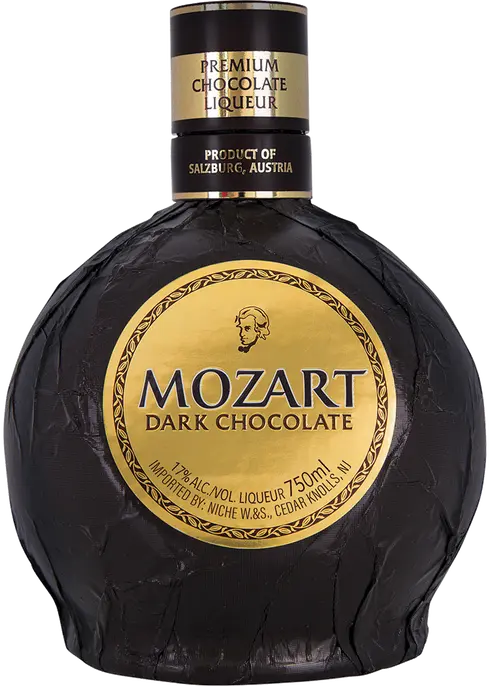 Mozart Dark Chocolate Cream Gluten Free Liqueur 750ml