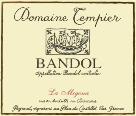 2020 Domaine Tempier - Bandol Rouge Migoua